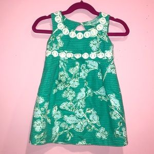 Lilly Pulitzer Kinley Dress Seafoam Green Size 3T